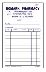 Std. Size Duplicate Sales Slips with Numbers - Image 2