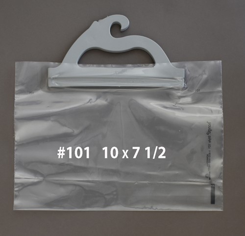 #101 Hanging Prescription Bags 10 x 7 ½