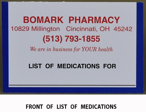 Medical Record Wallet Cards - Image 2