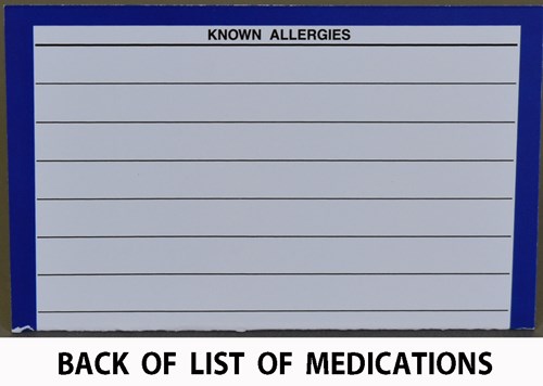 Medical Record Wallet Cards - Image 3