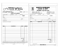BUSINESS FORMS (CARBONLESS)