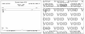 Single Tamper Proof Prescription Blanks Layout Format DS - Image 2