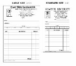 DUPLICATE (2-PART) SALES SLIPS