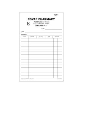 DUPLICATE SALES SLIPS NUMBERED